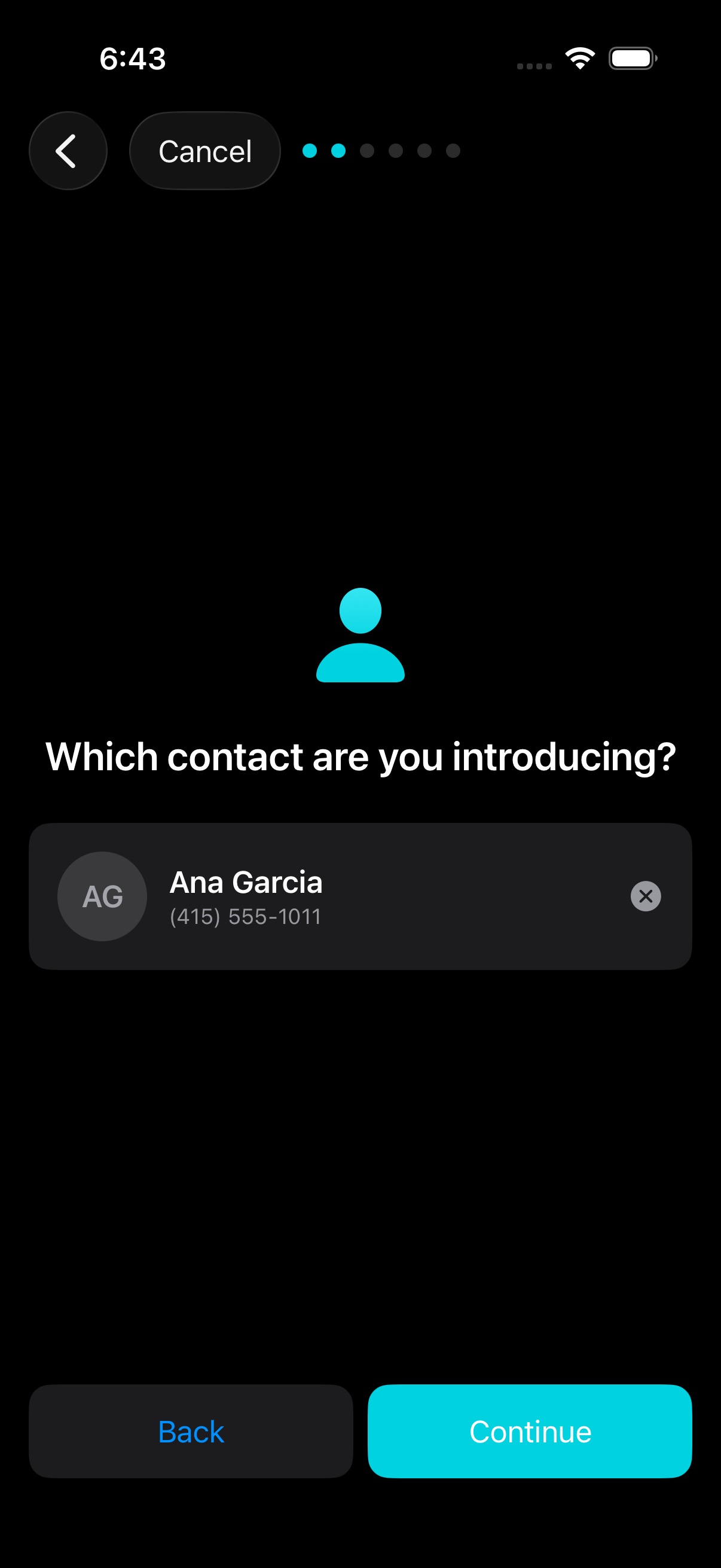 Which contact are you introducing?