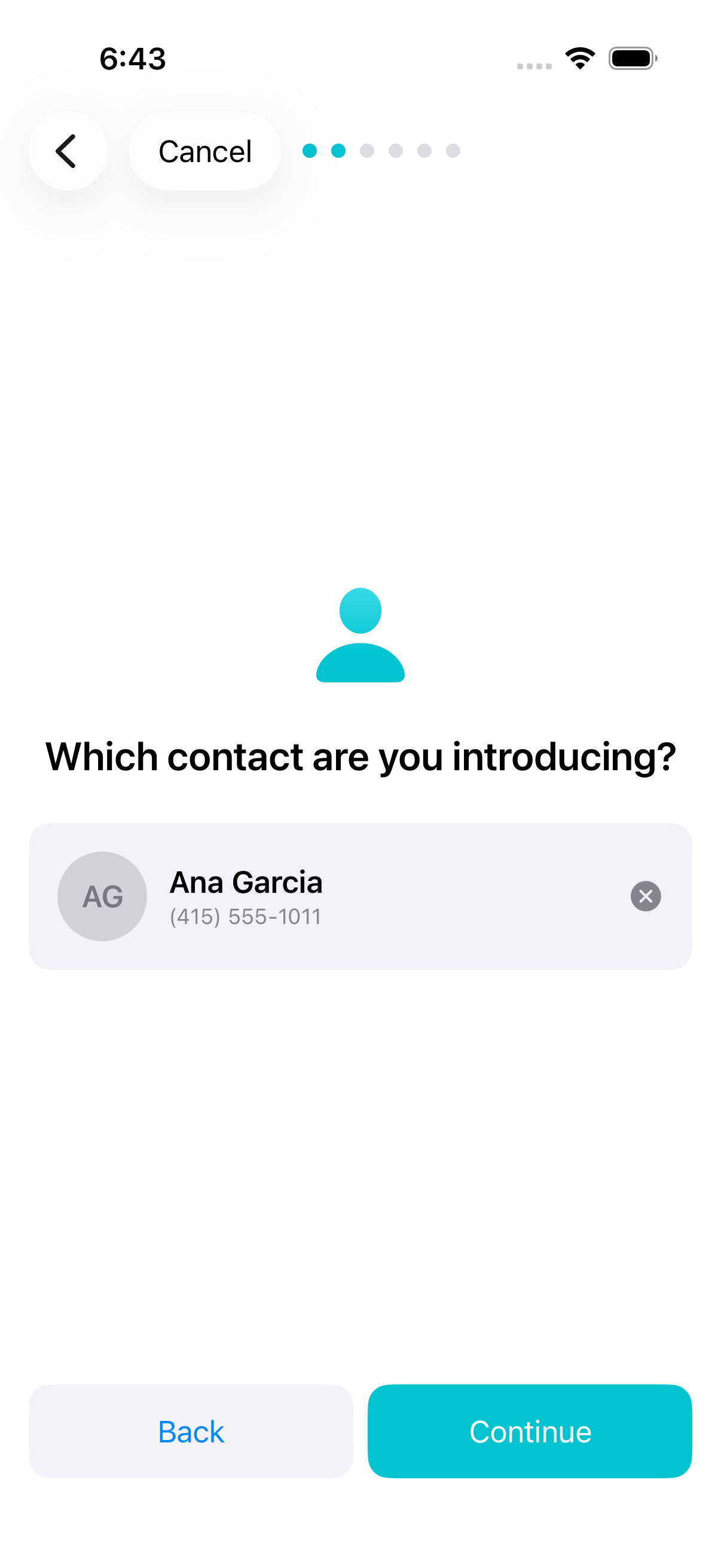 Which contact are you introducing?